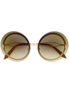 солнцезащитные очки с круглой оправой Victoria Beckham