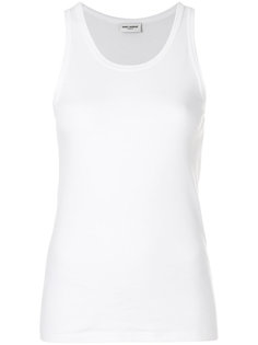 топ с круглым вырезом Saint Laurent