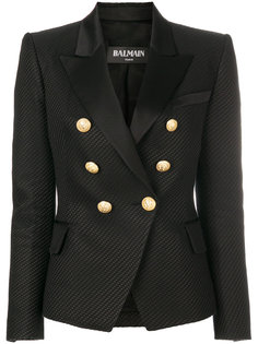 двубортный блейзер  Balmain