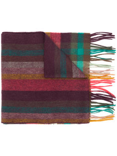 шарф в клетку Paul Smith
