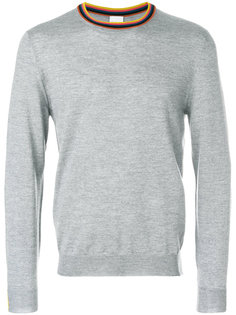 свитер с полосатой окантовкой Paul Smith