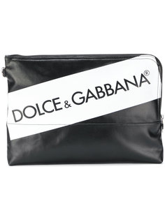 клатч с логотипом Dolce & Gabbana