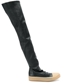 кроссовки с носочной вставкой Rick Owens