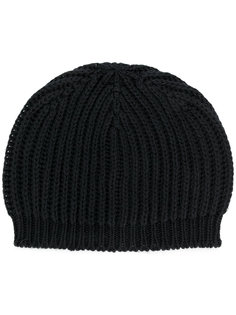 ribbed beanie Rick Owens