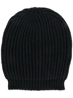 ribbed beanie Rick Owens