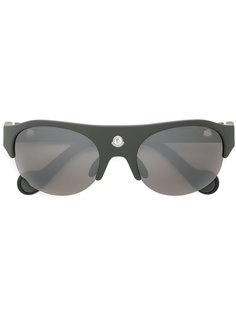 солнцезащитные очки с утолщенной оправой Moncler Eyewear