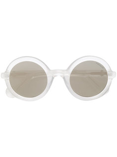 солнцезащитные очки с круглой оправой Moncler Eyewear