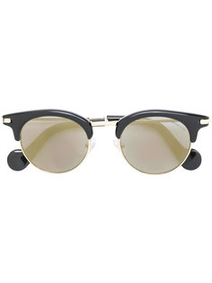 солнцезащитные очки  с круглой оправой Moncler Eyewear