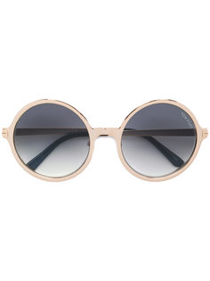 солнцезащитные очки с круглой оправой Tom Ford Eyewear