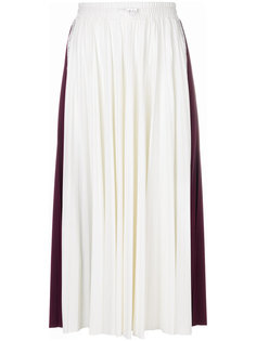 плиссированная юбка миди Valentino