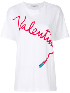 футболка с принтом Valentino