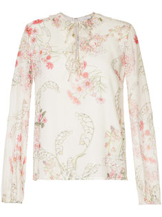 блузка с цветочным принтом Giambattista Valli