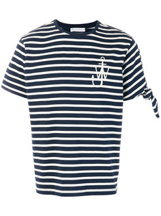 футболка Breton Stripe Knot JW Anderson