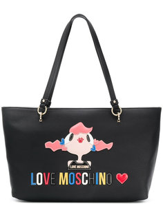 сумка-тоут Charming Love Moschino