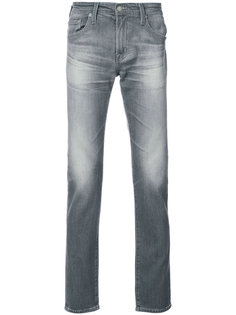 выбеленные прямые джинсы Ag Jeans