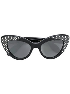 солнцезащитные очки с кристаллами  Cutler & Gross