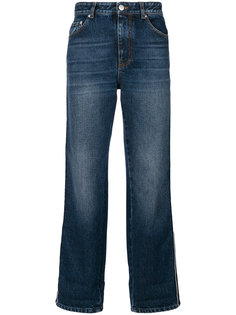 укороченные широкие джинсы  Alexander McQueen