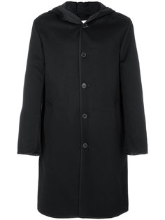 однобортное пальто с капюшоном Mackintosh