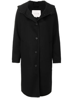 однобортное пальто с капюшоном Mackintosh