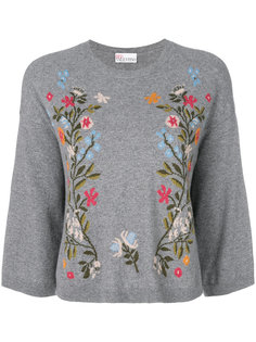 джемпер с цветочным принтом Red Valentino