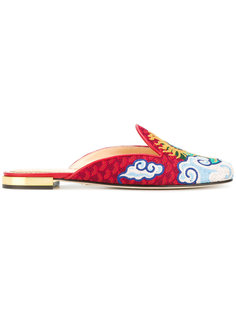 мюли Dragon  Charlotte Olympia