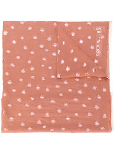 star print scarf Coach