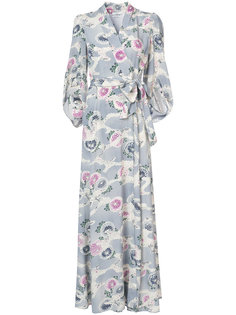 платье макси с запахом и рукавами-кимоно Co