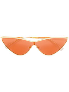 солнцезащитные очки с оправой "кошачий глаз" Le Specs