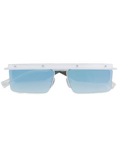 солнцезащитные очки с квадратной оправой Le Specs