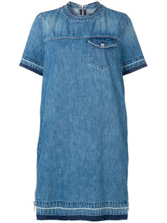 джинсовое платье-футболка Sacai