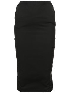 многослойная юбка-карандаш миди  Rick Owens