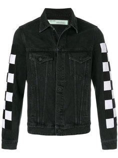 куртка Big Check Off-White