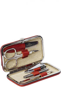 Маникюрный набор из 5-предметов в кожаном чехле Truefitt&amp;Hill