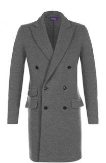 Двубортное шерстяное пальто Ralph Lauren