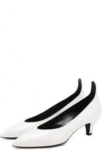 Лаковые туфли на устойчивом каблуке CALVIN KLEIN 205W39NYC