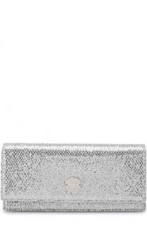 Металлизированный клатч Fie Jimmy Choo