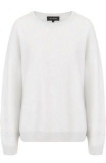 Кашемировый пуловер с круглым вырезом St. John