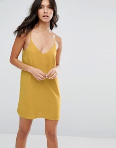 Платье-комбинация River Island - Желтый