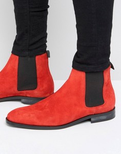Замшевые ботинки челси Paul Smith Gerald - Красный