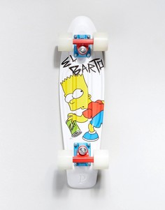 Скейтборд Penny x The Simpsons Bart - 22 дюйма - Белый