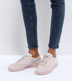 Розовые кроссовки Reebok Club C Rs - Розовый