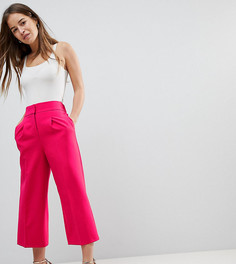 Удлиненные кюлоты ASOS PETITE Tailored - Розовый