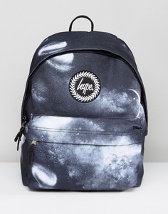 Черный рюкзак с космическим принтом Hype - Черный