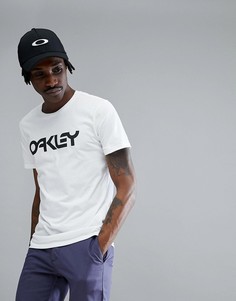 Белая футболка с большим логотипом Oakley 50-Mark II - Белый