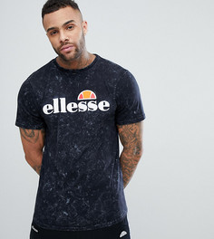 Черная футболка с эффектом кислотной стирки Ellesse - Черный