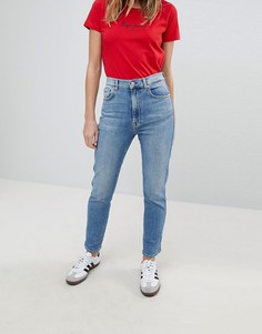 Узкие джинсы в винтажном стиле с завышенной талией Pepe Jeans Betty - Синий