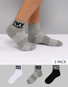 Набор носков с логотипом Ivy Park - Черный