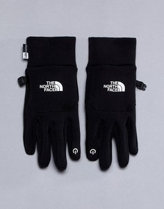 Черные флисовые перчатки North Face - Черный