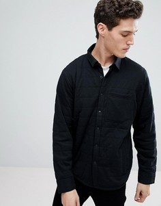 Черная стеганая куртка Abercrombie & Fitch Sport - Черный