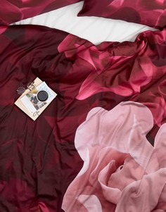 Темно-лиловое одеяло с принтом роз Ted Baker - Мульти